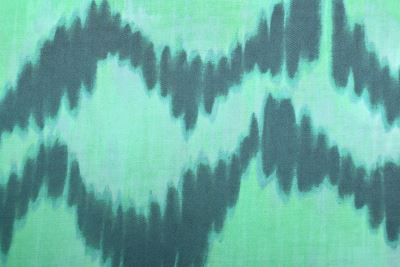 Viscose fabric in green color with zigzag print MOR4124 (1)