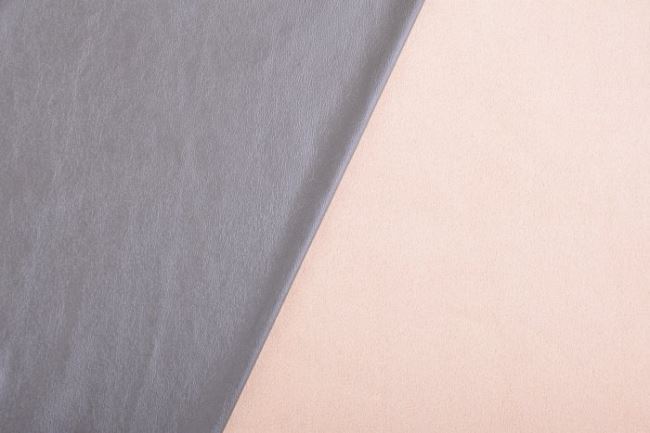 Soft leatherette in khaki color 0814/212