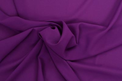 Crepe chiffon in purple color 03956/045 Crepe chiffon in purple color 03956/045