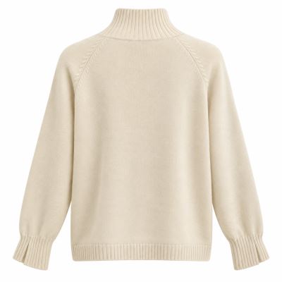 Cream turtleneck sweater ITA-SV10 (3)