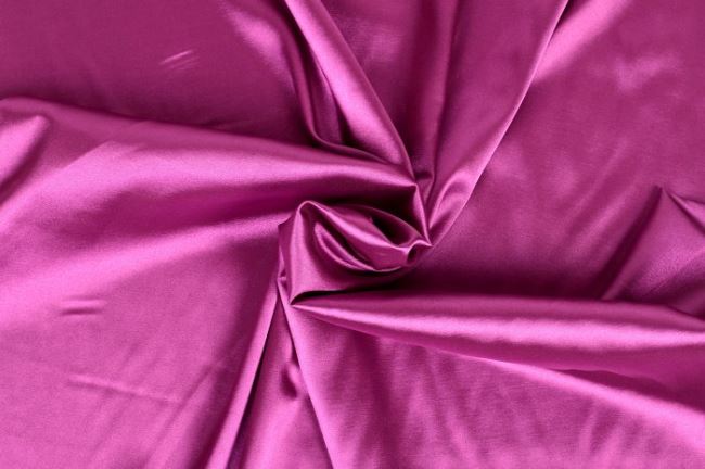 Stretch satin in fuchsia color 04241/017