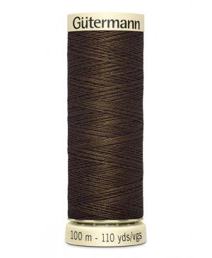Universal sewing thread Gütermann in dark brown color 816