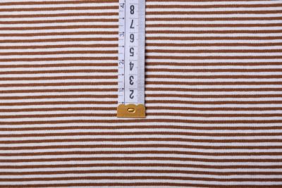 Cotton knitwear from the BABY collection with brown stripes 18489/055 (5)