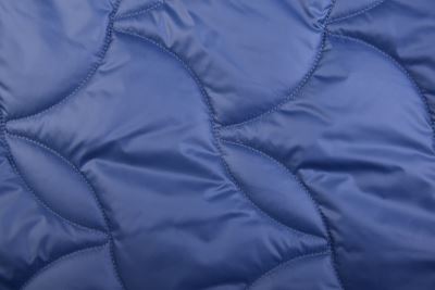 Seam in blue color with decorative stitching and lining TM03 (1)