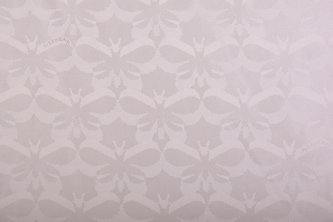 Viscose lining in cream color with woven pattern PO35