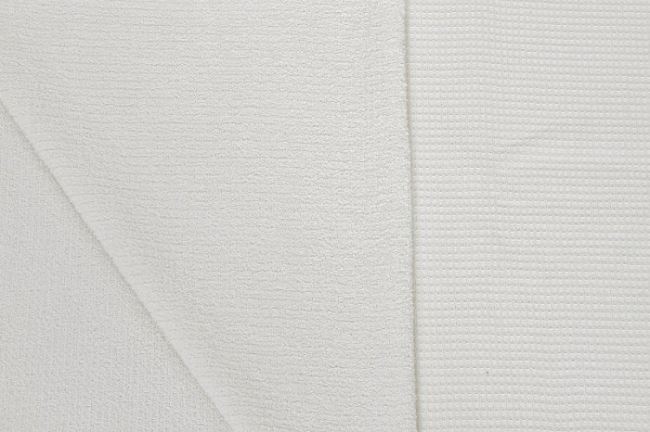 Waffle fabric ivory 02901/051