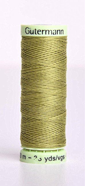 Extra strong Gütermann sewing thread in pea color J-582