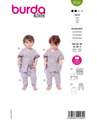 Cut for children's set in size 56-98 9191