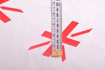 Stretch cotton fabric with lettering pattern DS-MOR4019 (3)
