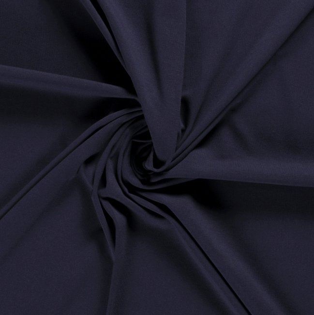 Cotton knit in dark blue color 03999/008