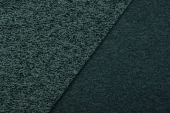 Mottled knitted fabric with a green color 03083/028