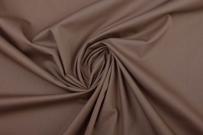 Cotton twill - Gabardine in brown color TI590