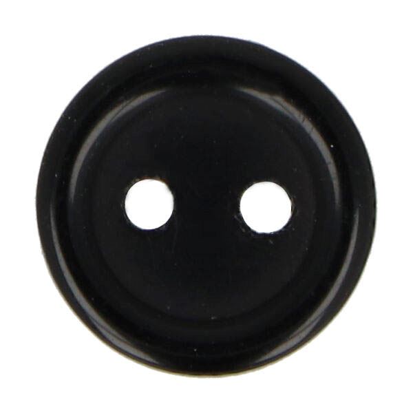 Button in black color 11 mm K-B40-201318-332
