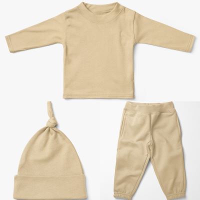 Cotton knitwear from the BABY collection, light beige 18490/052 (1)