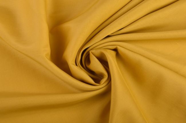 Silk batiste in mustard color 0294/570