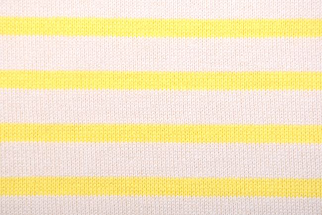 Knitwear in beige color with a pattern of stripes PAR01