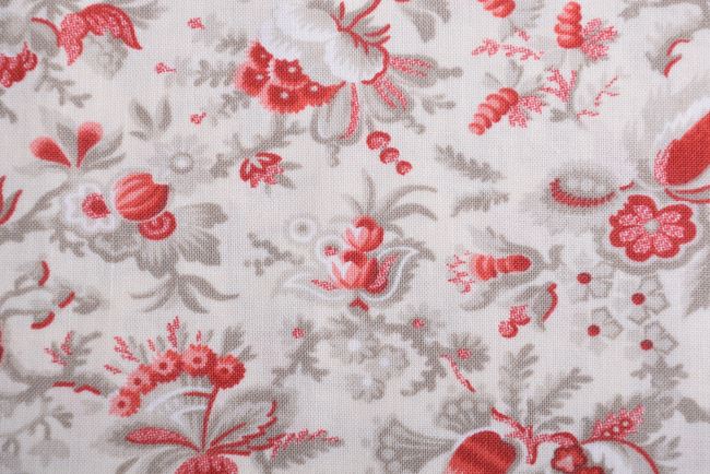 American patchwork cotton from the Jardin de Fleurs collection by French General 13892-19