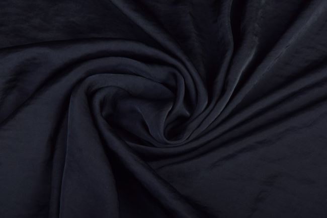 Artificial silk in dark blue color 0296/600