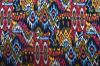 Cotton knitwear in blue with ethnic print 18183/006