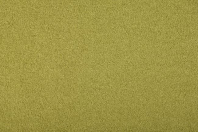 Boiled wool in green color 04578/024
