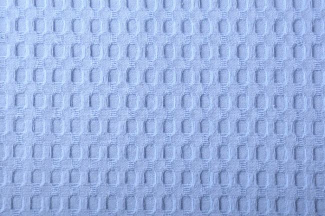 Waffle fabric in light blue color KC8100-004