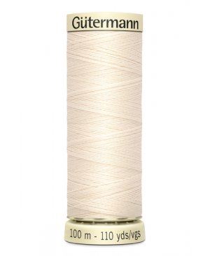 Universal sewing thread Gütermann with a touch of beige color 802