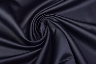 Micro satin in dark blue color 04400/008