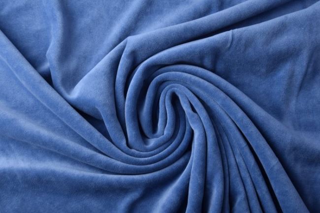 Nicky velor in blue color 0173/615