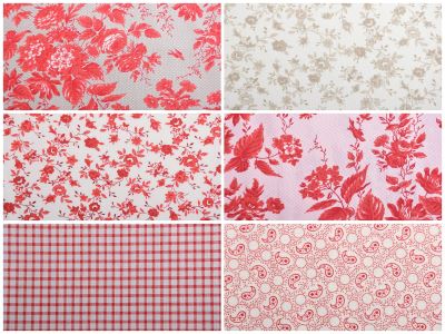 American patchwork cotton from the Roselyn collection by Minick and Simpson 14915-16 (4)