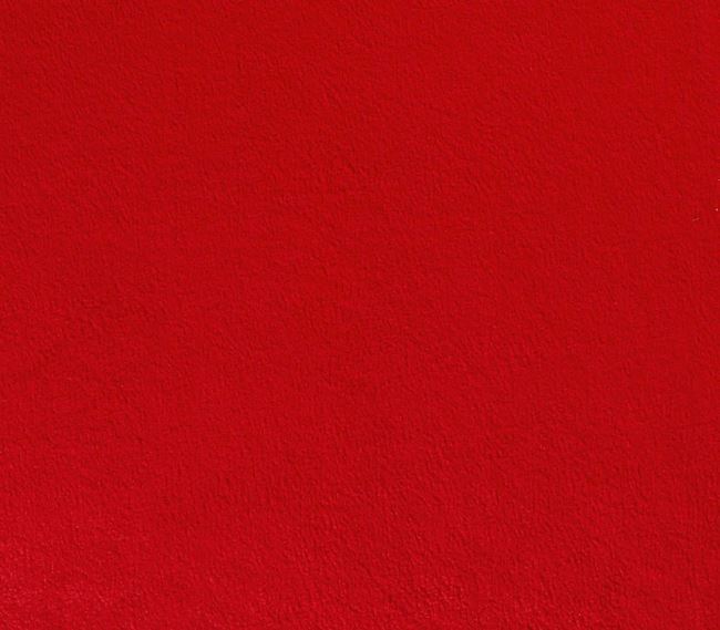 Fleece in red color 09111/015