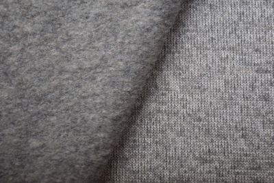 Boiled wool in light gray color DS-GL2111