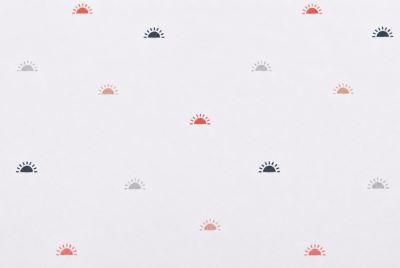 Cream-colored cotton knit with sun print 23538/051 (1)