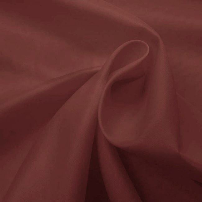 Polyester lining in dark red-brown color 180T/181433