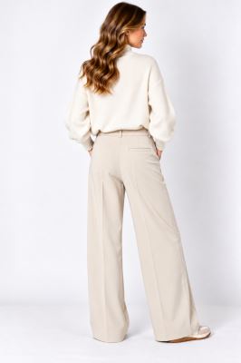 Wide beige trousers in size S ITA-KB01 (1)