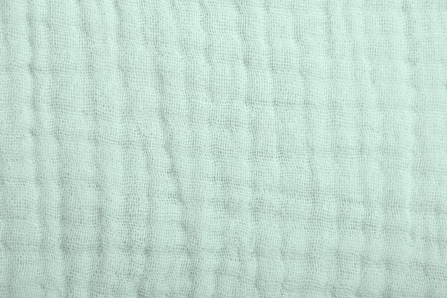 Four-layer muslin in menthol color 186207