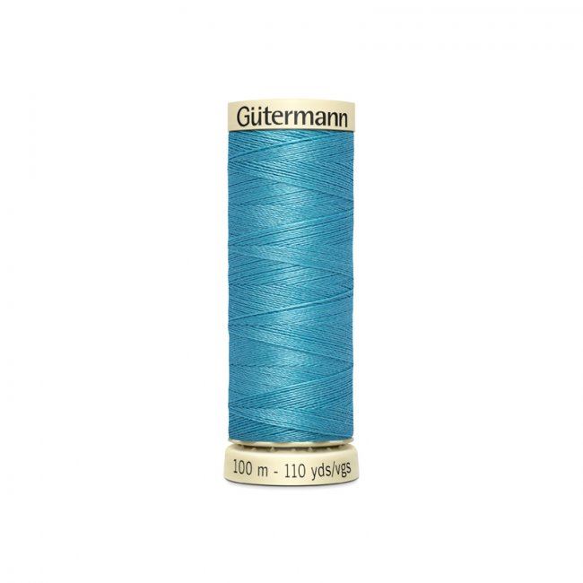 Universal sewing thread Gütermann in turquoise color 385