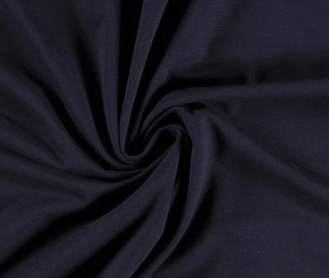 Cotton knit in dark blue color 10800/008