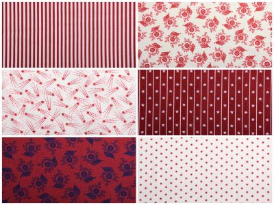 American Gathering Patchwork Cotton by Primitive Gatherings 49125-11 (4)