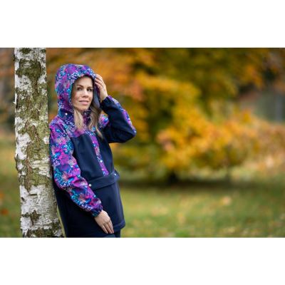 Printed cut Parker women's jacket/windbreaker size XXS-XXXL FA078 (4)