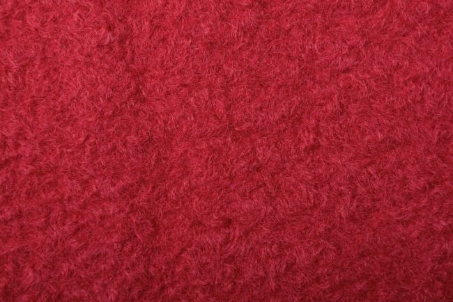Coat fabric in red color MI12205/3K6