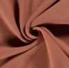 Cotton fleece with Oeko-Tex in light brick color 10004/114