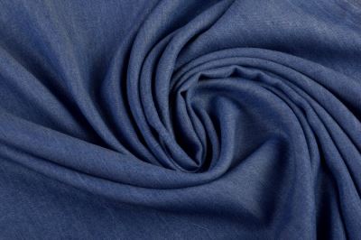 Natural Tencel fabric in blue color 0785/695 Natural Tencel fabric in blue color 0785/695