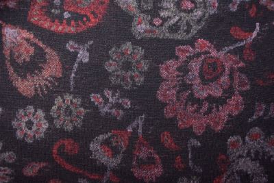 Boiled wool with flower pattern DS-GL2124 (1)