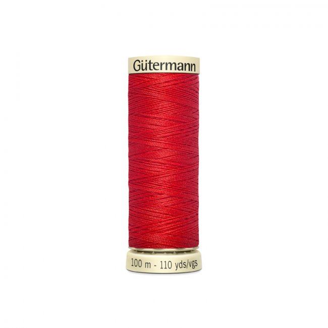 Universal sewing thread Gütermann in bright red color 364