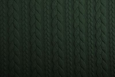 Knitwear in dark green color with braids 13423/201 (2)