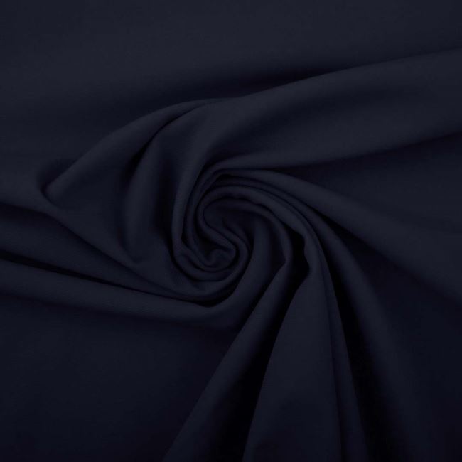 Piece 3 m - bamboo knit in dark blue color DS-TU57203-1