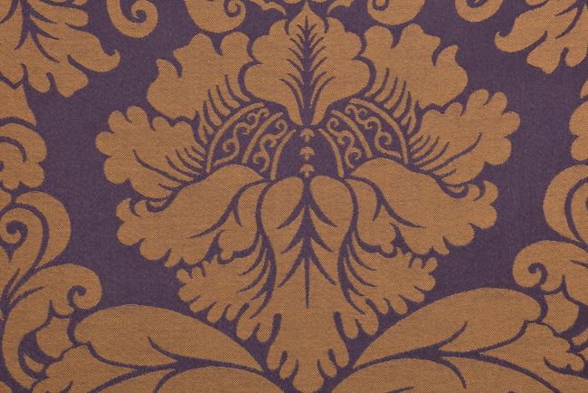 Decorative fabric with the motif of decorative ornaments AA4344