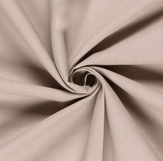 Canvas upholstery fabric in beige color 04795/252