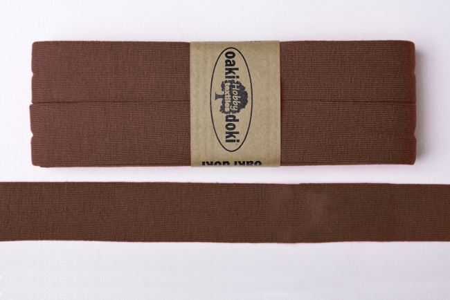Viscose edging strip in khaki color - 3 m 3DOKI411