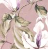 Decorative fabric with digital print of blooming flowers 01635/011